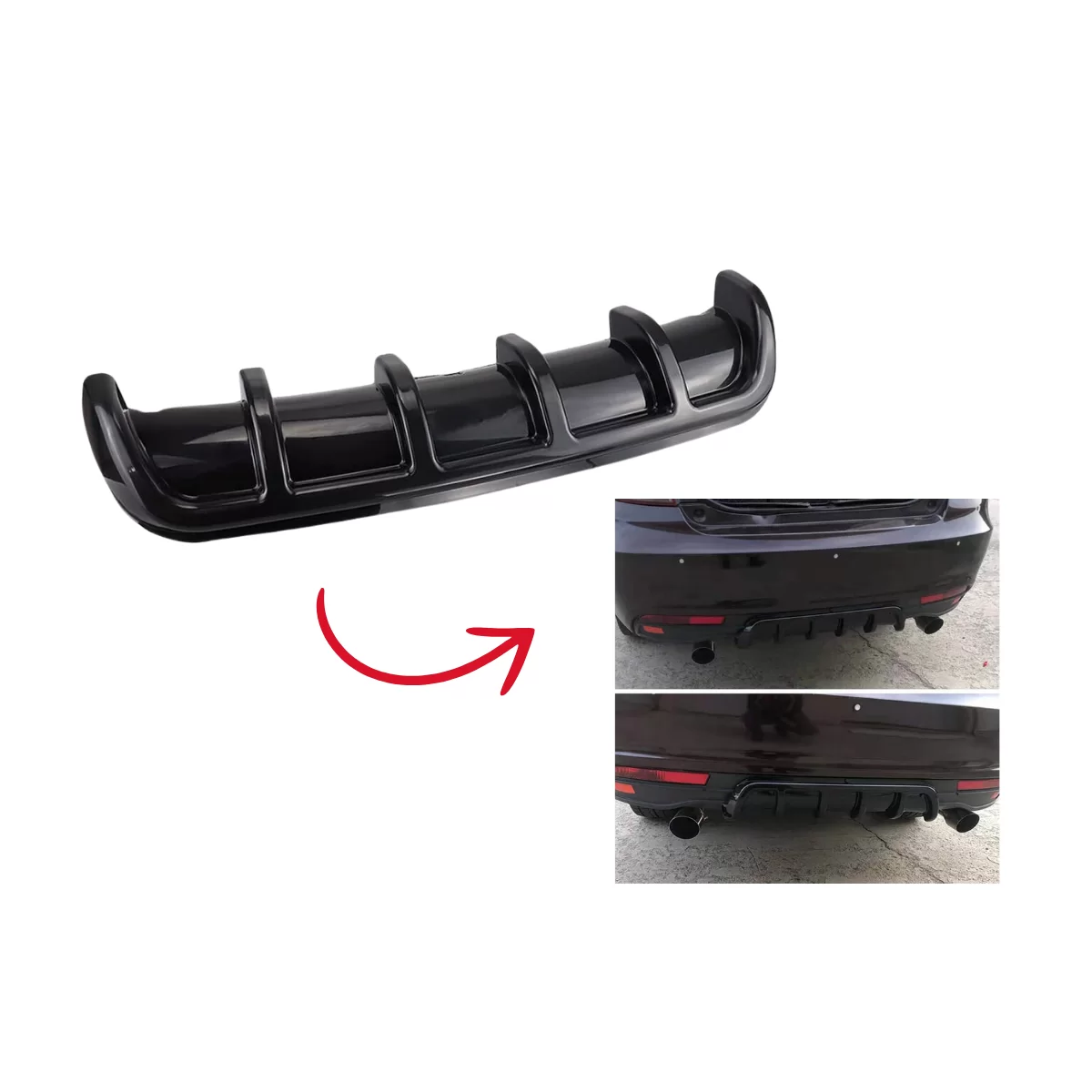 Rear Bumper Diffuser